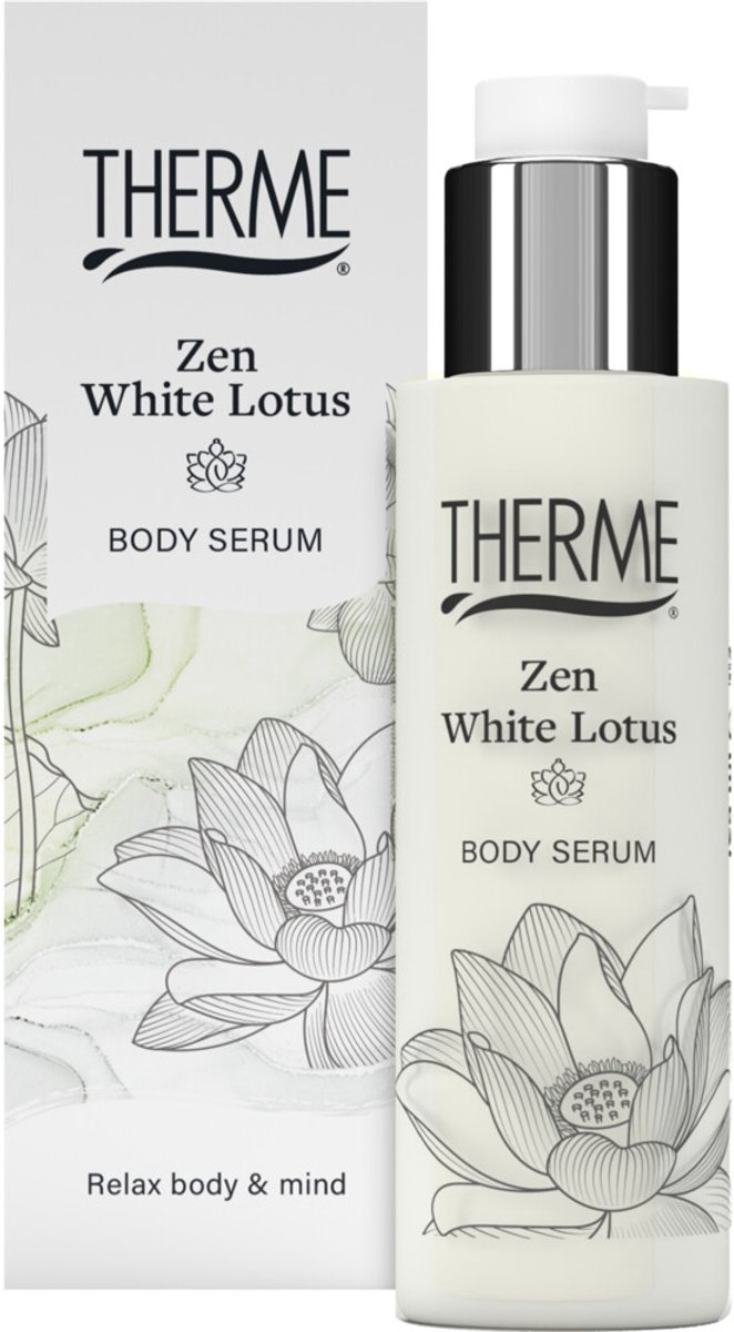 Goedkoopste 3x Therme Bodyserum Zen White Lotus 125 ml