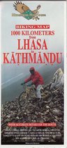 Cordee Biking Map 1000 Kilometers from Lhasa to Kathmandu 1:400.000
