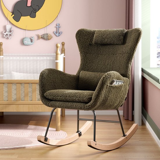 HAUSS SPOLE schommelstoelen Relaxstoel–Groente