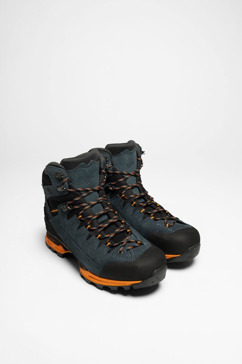 Hanwag Makra Trek GTX Wandelschoenen Heren Steel 41.5 Oranje
