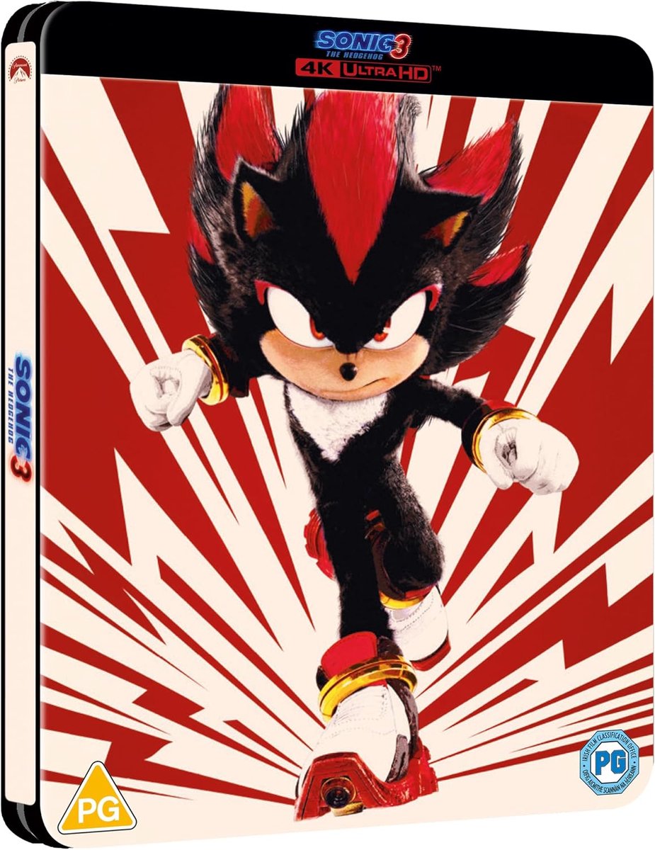Sonic the Hedgehog 3 - Steelbook - 4K Ultra HD - Import