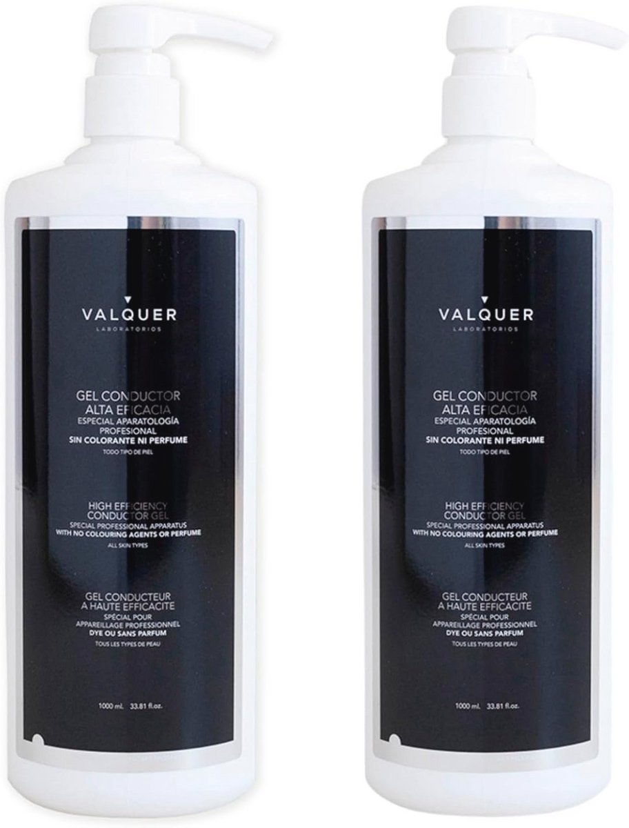 Geleidende Gel voor Gezicht en Lichaam - Professioneel voor Esthetische Apparatuur (2x 1L)