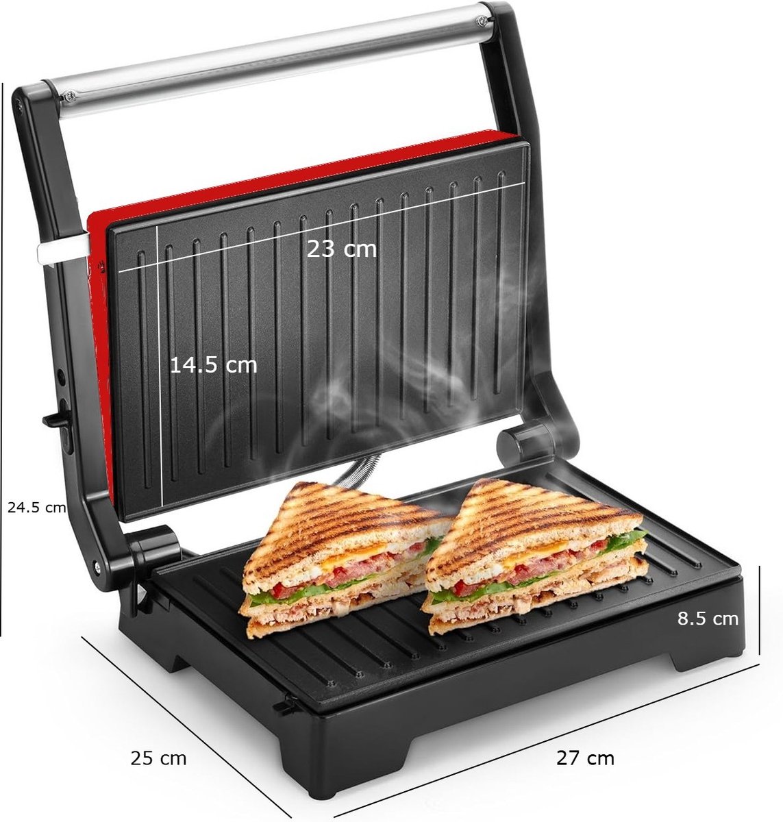 Royalty PM1000 Tosti Apparaat thumbnail 2