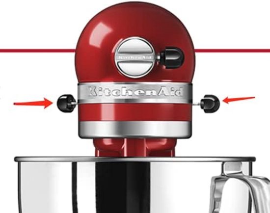 2 snelheids- of vergrendelingsknoppen voor KitchenAid keukenmixer van KitchenAid — afbeelding 2