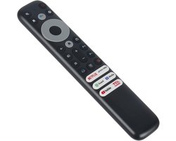 Smart Afstandsbediening voor TCL |Universele TCL TV afstandsbediening -Geschikt voor alle TCL televisies |Geschikt voor TCL Smart TV - Direct te gebruiken (Plug & Play) |TCL-afstandsbediening RC 902V voor TCL Android TV Mini-LED - QLED 4K UHD