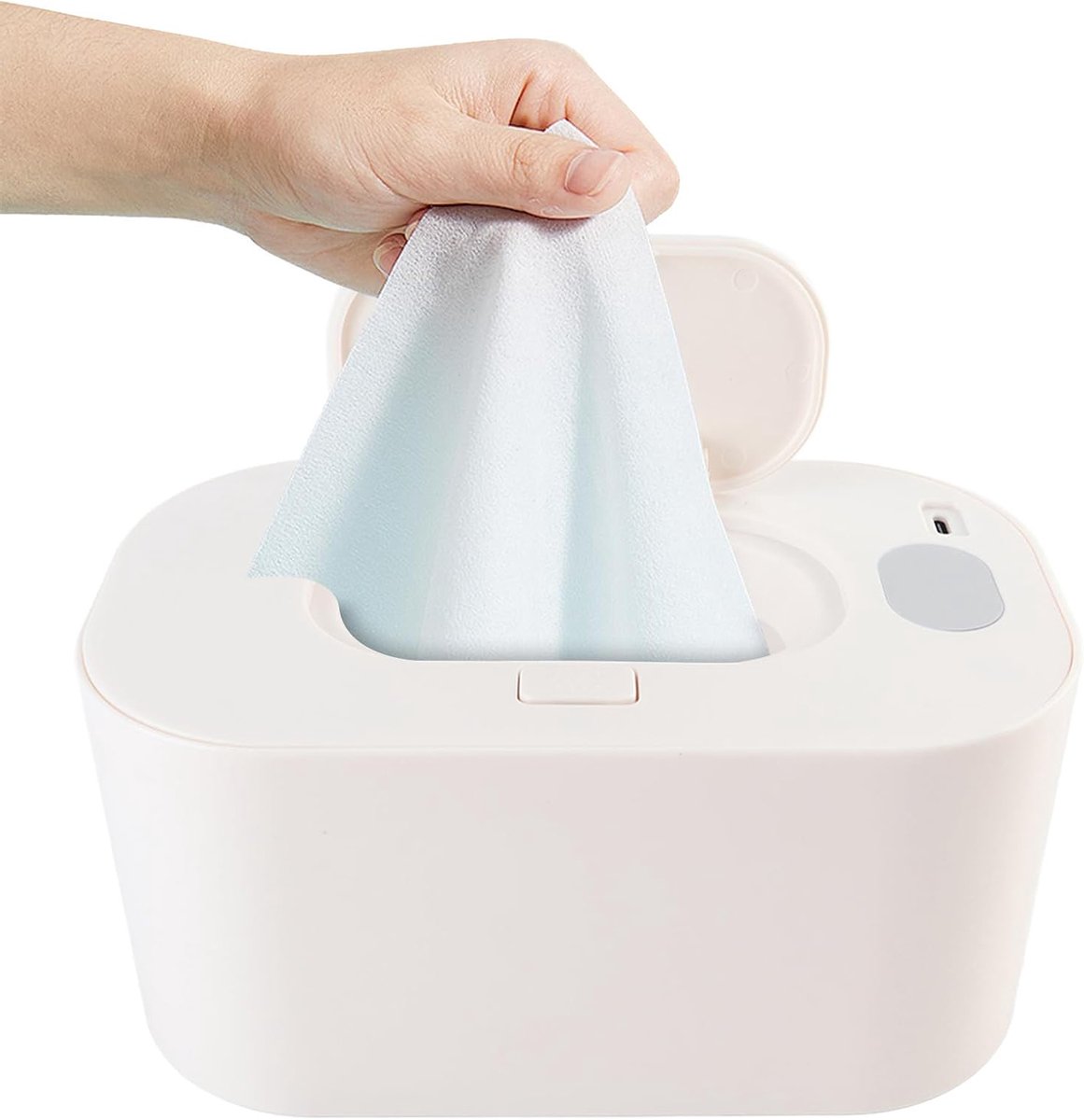 Billendoekjes Verwarmer - Houder - Billendoekjesdoos - Wipe Box - Wit