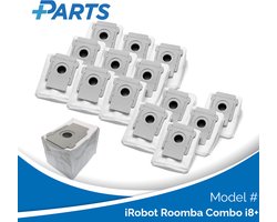 iRobot Roomba Combo i8+ Stofzakken (15 Stuks, Plus.Parts® alternatief voor 4626194 / 4640235)