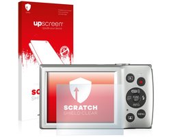 upscreen - Screenprotector voor Canon Digital Ixus 185 - Folie Beschermfolie transparant
