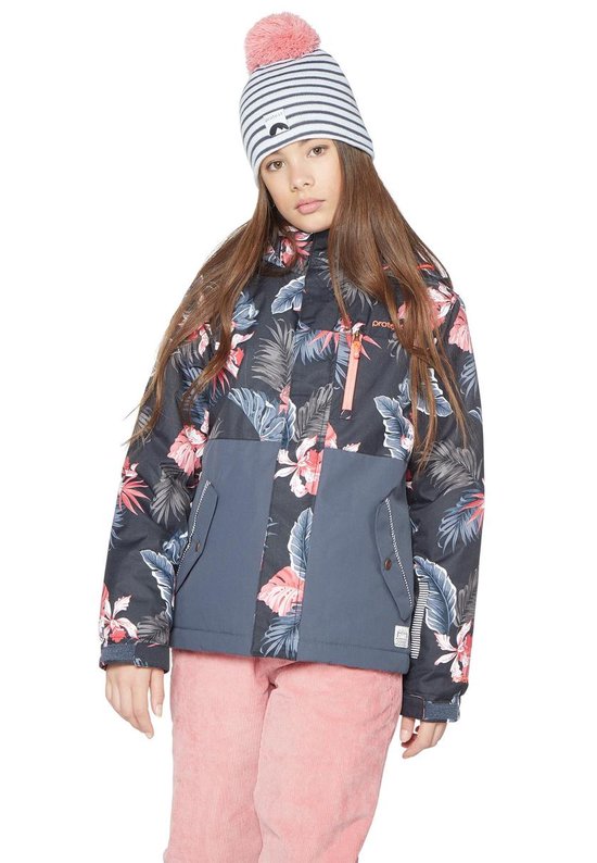 CARIBOO JR Meisjes Ski Jas Grunge Maat 152 CARIBOO JR Meisjes Ski Jas Grunge Maat 152