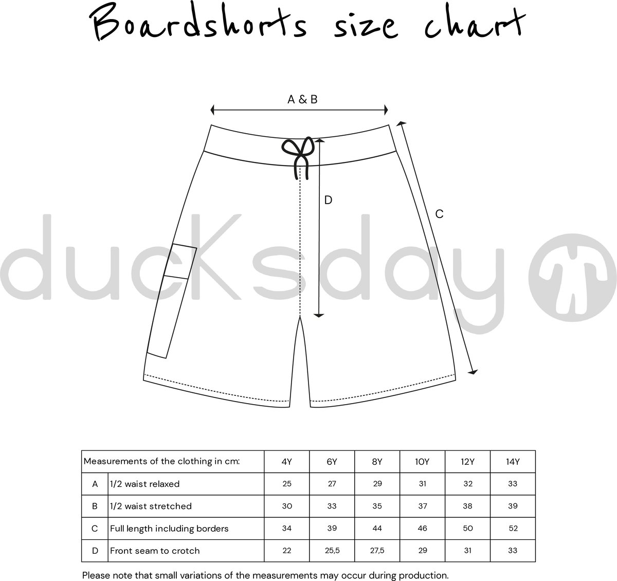 Ducksday - Zwemshort voor jongen - boardshort - UPF50+ - Surf - Lemonade - Lichtgeel - 134/140 — afbeelding 7