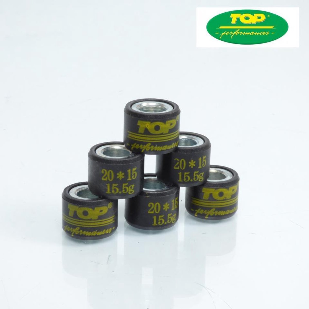 Galet rouleau de variateur Top performances pour Scooter Honda 125 Swing 20x15 15.5Grs / 9916710 Neuf