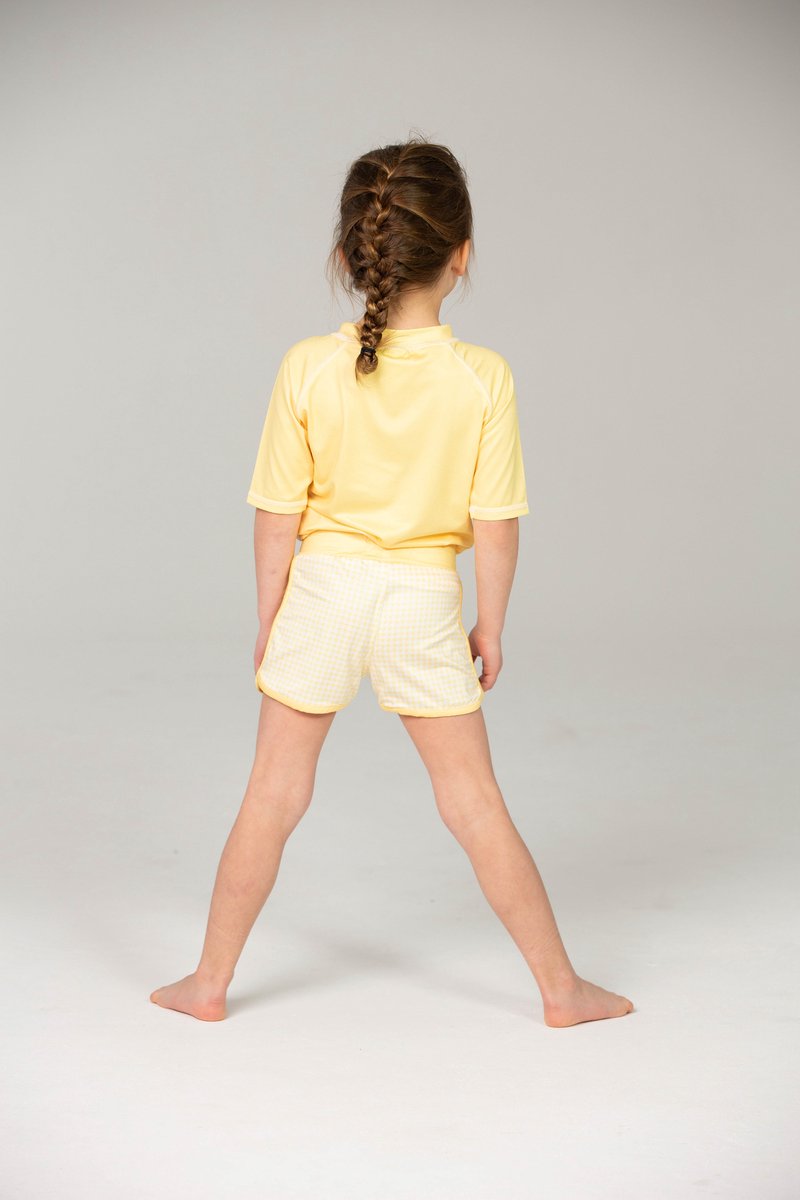 Ducksday - zwembroek - UV - lemonade - geel - 9 - 10 jaar - valt klein — afbeelding 2