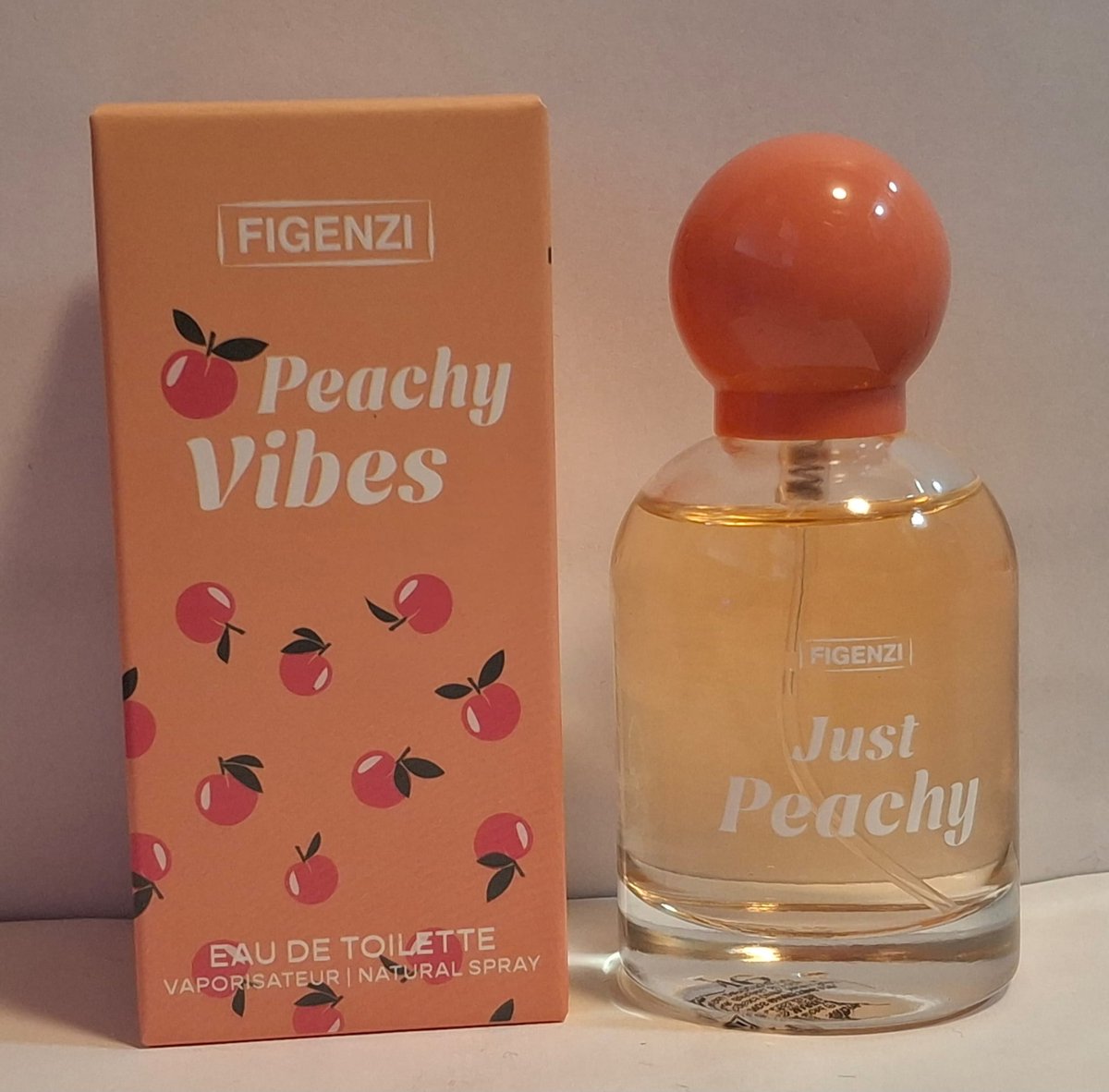 Figenzi - Peachy Vibes - Eau de Toilette - For Women - Perzik geur - 35ml
