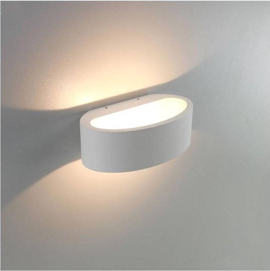 Sharp Wandlamp LED wit 2700k 830lm IP54 - Modern - Artdelight - 2 jaar garantie