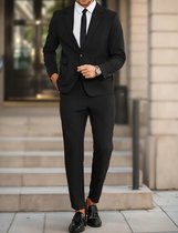 Costume sportif soigné pour homme de très haute qualité, costume costume blazer et pantalon ensemble 2 pièces taille homme XL taille UE 52