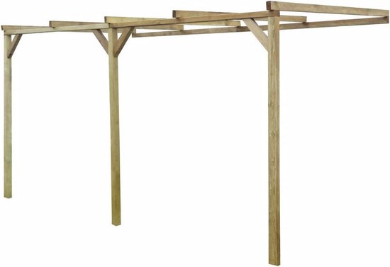 Foto: Vidaxl pergola 2x4x2 2 m hout