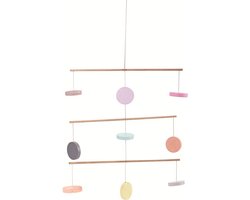 Plan Toys - babymobiel - Gekleurde Houten Cirkels