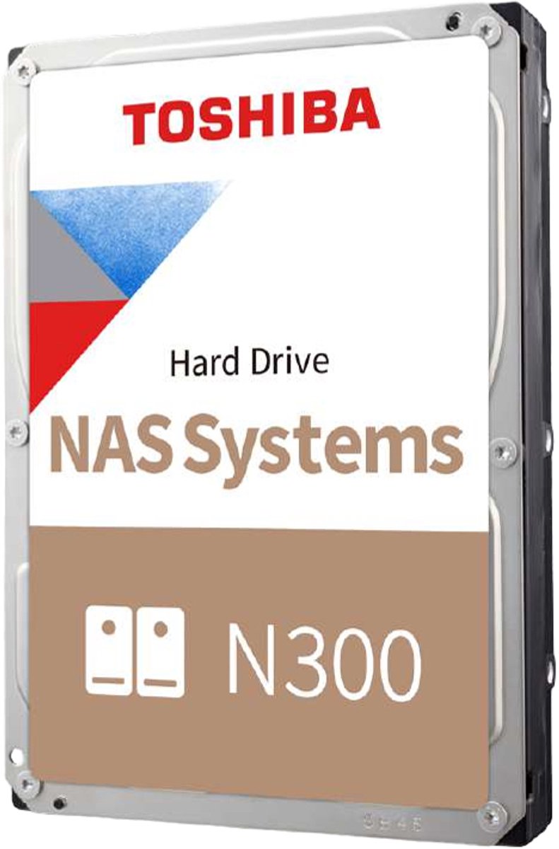 Toshiba N300 interne harde schijf 12 TB 7200 RPM 512 MB 3.5" SATA III