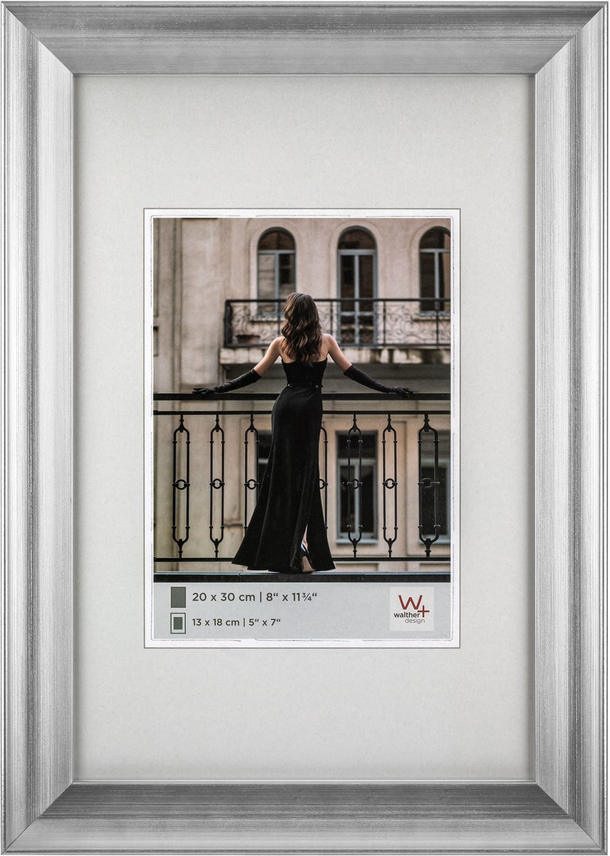 Walther Venice - Fotolijst - Fotoformaat 40x50 cm - Zilver