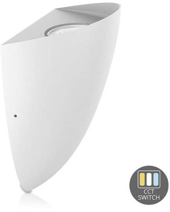 Merkloos Wandlamp wit dimbaar - 8 W - CCT Switch