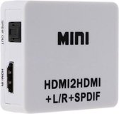 HDMI naar stereo en 5.1 audio extractor - HDMI 1.4 (4K 30Hz) / zwart