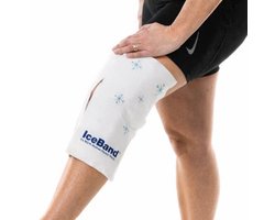 Iceband Knee - IceBand Knieband met Coldpack – Herbruikbare Knie Koeling & Compressie bij Pijn, Zwelling, Sportblessures & Revalidatie – Koudetherapie voor de Knie