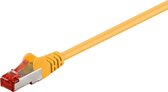 Nedis CAT6-kabel | RJ45 Male | RJ45 Male | S/FTP | 1.50 m | Rond | LSZH | Geel | Polybag