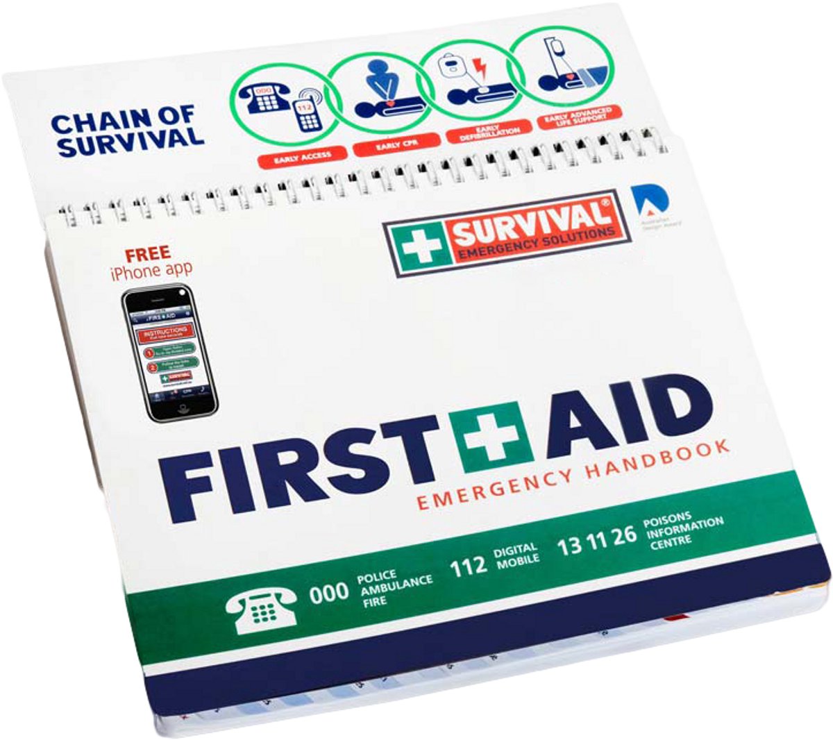 Survival First Aid Emergency Handbook - EHBO-boek - 6e editie