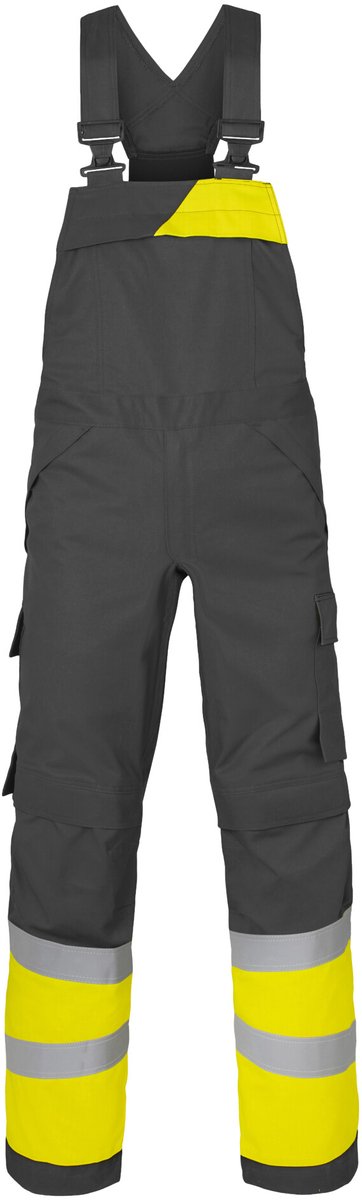 HAVEP Amk Overall Multiprotector 20439 - Charcoal/Fluo Geel - 54