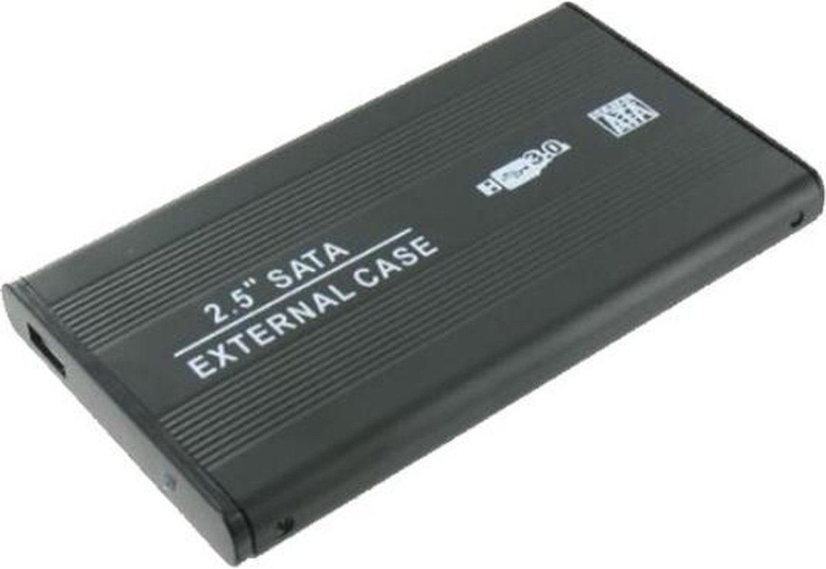 HDD behuizing voor 2.5'' SATA HDD/SSD - USB3.0 / zwart