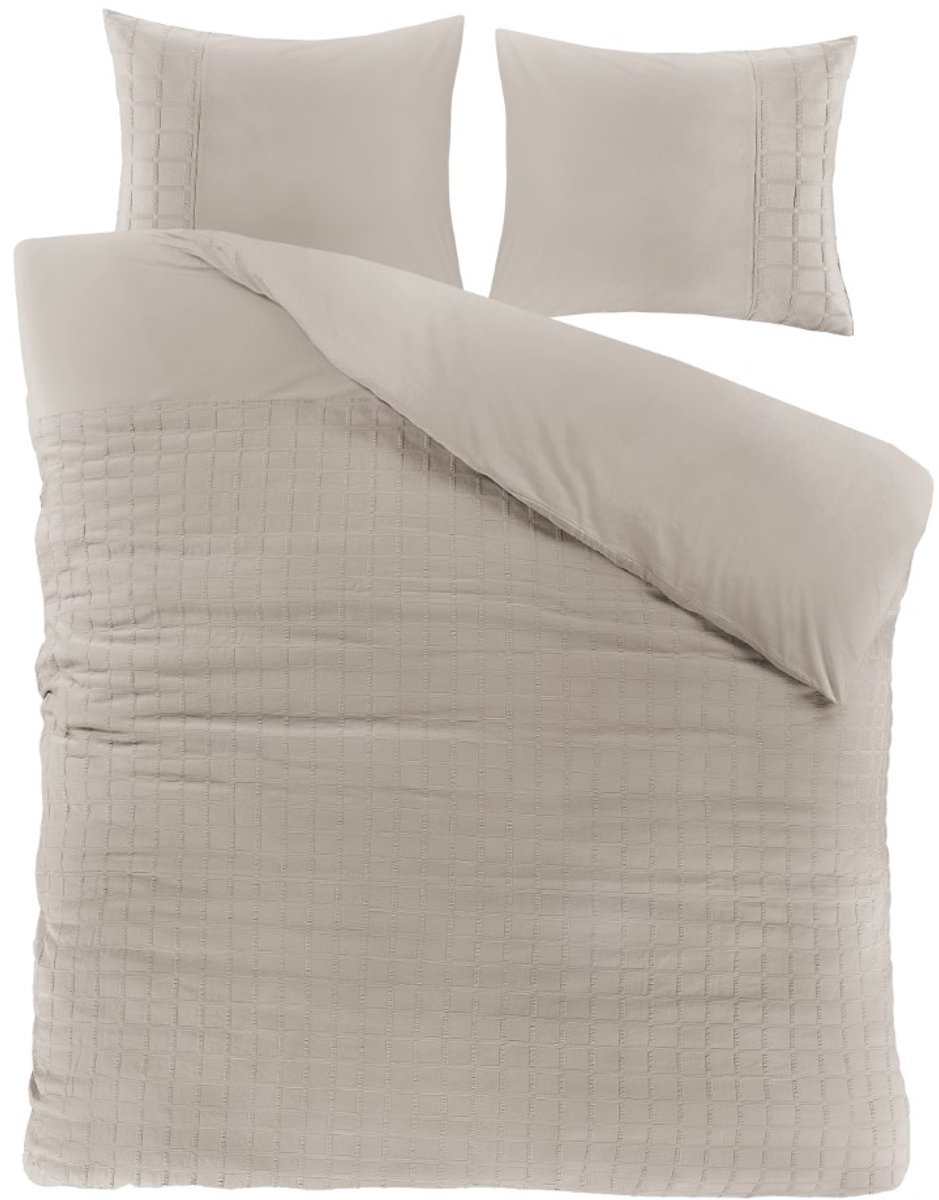 Papillon Hudson Dekbedovertrek - Lits-jumeaux - 240x200/220 cm - Zand