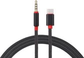 Coretek USB-C naar 3,5mm Jack audio kabel - passief / zwart - 1 meter