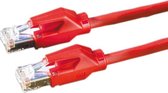 Câble réseau Draka UC400 Premium HP-U / FTP CAT6 Gigabit / rouge - 3 mètres