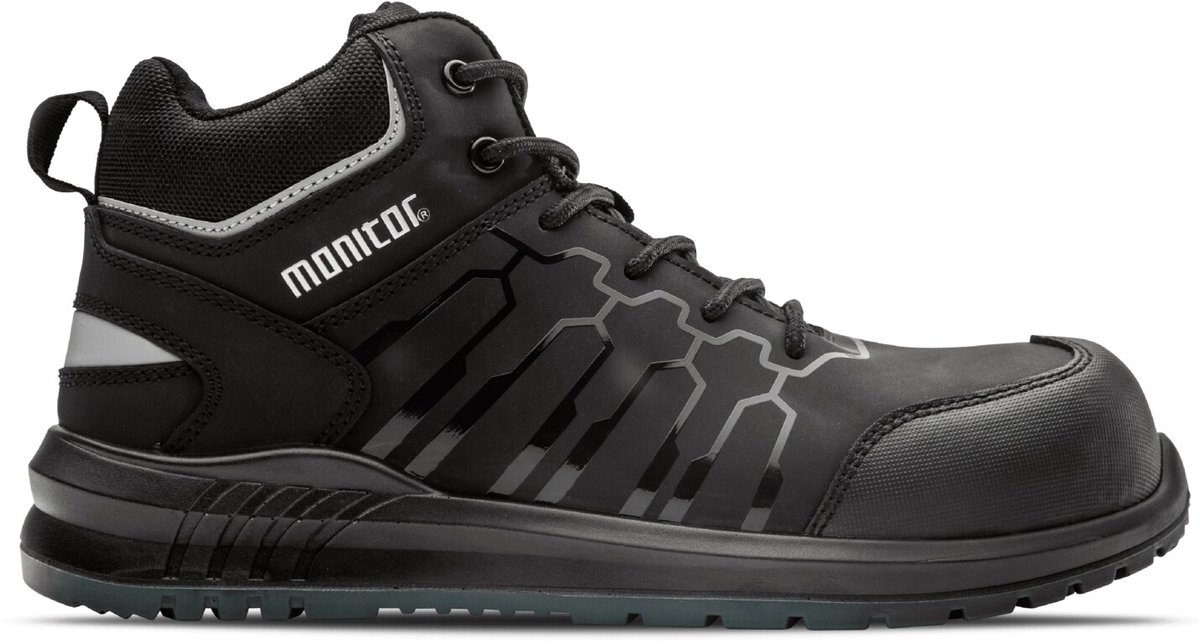 Monitor Hybrid Hoog S3 Maat 39 Zwart Werkschoenen Unisex