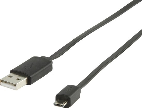 Verlichting Noordoosten camera USB 2.0 adapterkabel, A Male - Micro B Male, 1.00 m, zwart | bol.com
