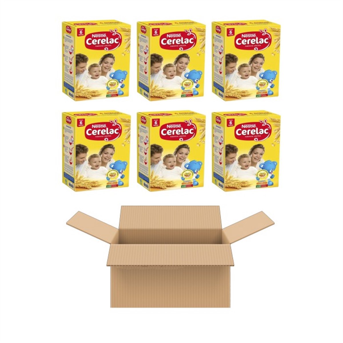 Goedkoopste Nestle Cerelac Farinha Lactea (6x1000g