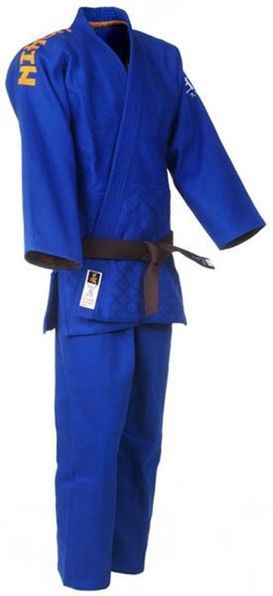 Judopak Nihon Gi | blauw (Maat: 200) - Nihon