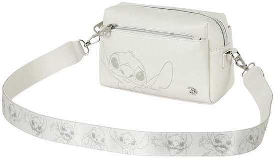 Karactermania - Disney - Lilo et Stitch - Sac bandoulière en similicuir crème roux - Sac à bandoulière - Sac à main