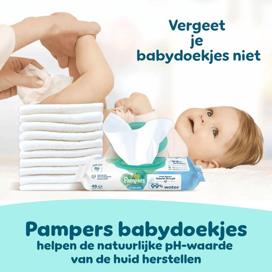 Pampers Premium Protection Maat 1, 180 Luiers, 2kg-5kg