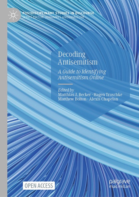 Postdisciplinary Studies in Discourse- Decoding Antisemitism - cover