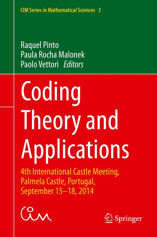 Coding Theory and Applications - cover