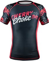 PRiDEorDiE Rash Guard Cherry Choke Black Red - M