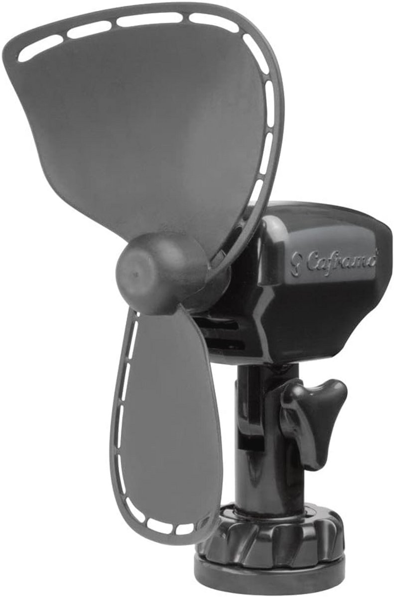 Compacte 12V Cabineventilator - 2 Snelheden voor Gemakkelijke Luchtstroming en Onderhoud - Fluisterstil en Energiezuinig