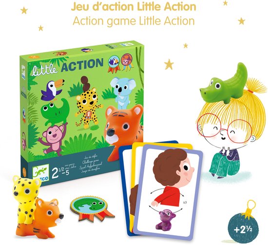 Djeco Little Action Uitdagingsspel - Fijne motoriek & behendigheid - 2,5+ jaar van Djeco — afbeelding 4