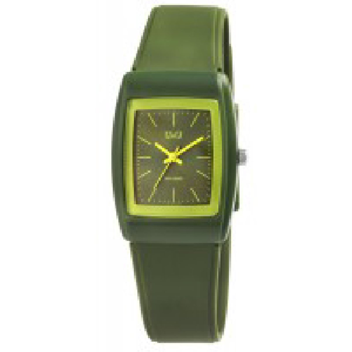QQ-model vp30j016-Dameshorloge-hoog draagcomfort-10 atm waterdicht-geschikt om mee te zwemmen-sporten-kleur groen