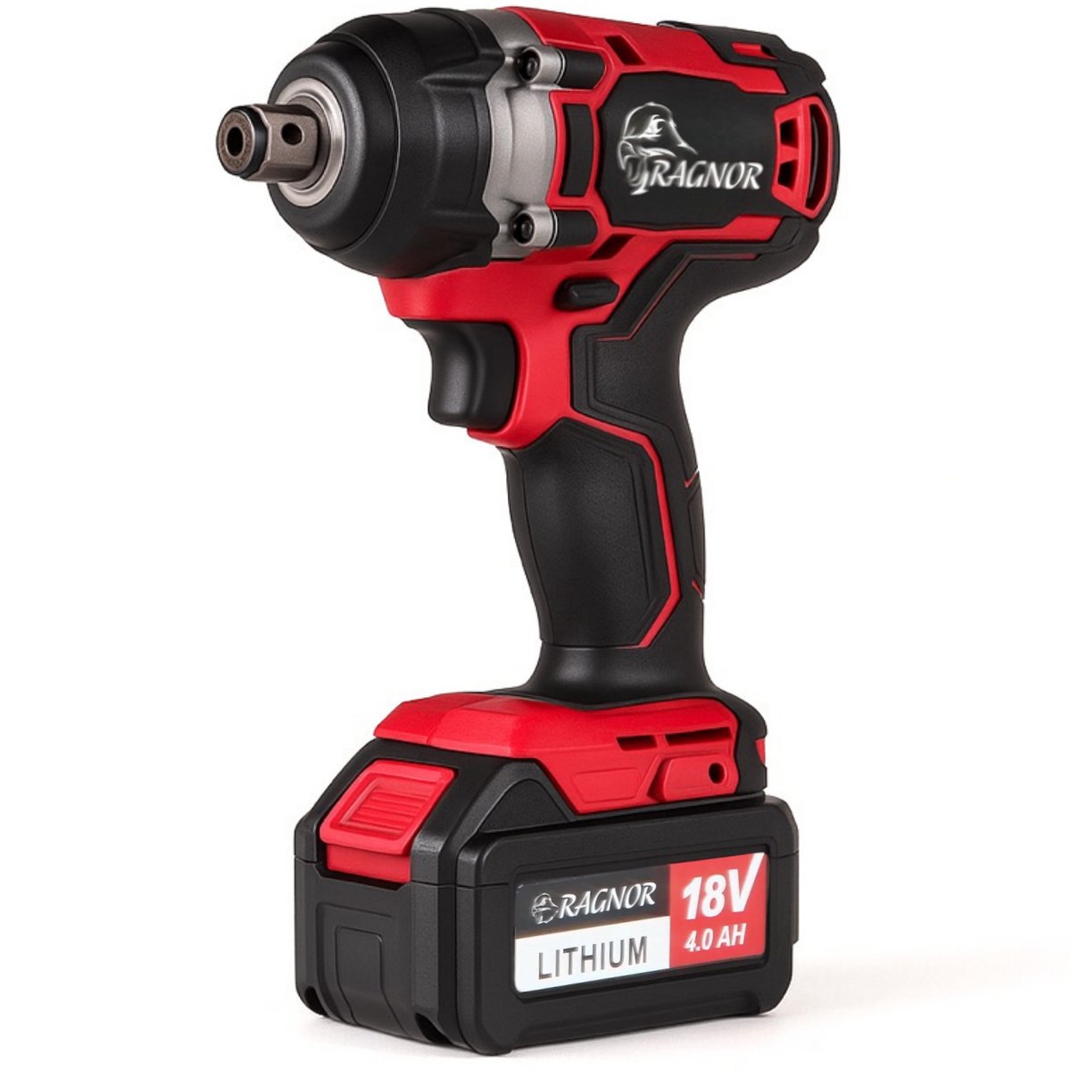 Accu Slagmoersleutel 18 V – Compact & Krachtig | 350 Nm – 3-standen Toerental (0-1600/2000/2600 RPM) – LED-Werklamp – Inclusief Li-Ion Accu & Snellader – Universele ¼″ Hex Aansluiting