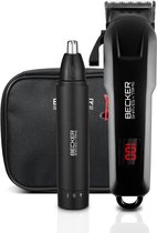 Bol.com Becker - Strim XN – Draadloze Tondeuse - Verstelbaar mes - 180 min autonomie - Inclusief neustrimmer - LED-display - 8 o... aanbieding