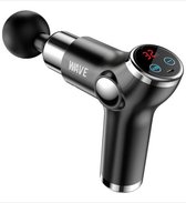 Bol.com Wave Massage Gun – Diepe Weefsel Percussie Therapie (Model Nr. 223)30W motor met snelheden van 1.800 – 3.200 RPM. 5 snel... aanbieding