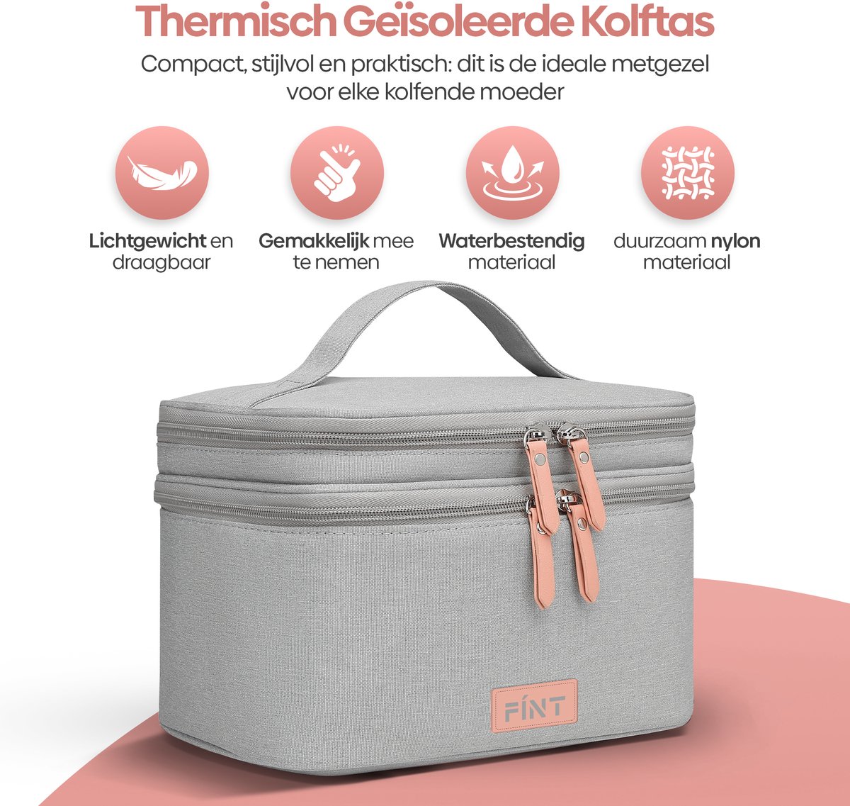 Afkolftasorganisator, lichtgewicht etui met elastische band Afkolftasorganisator, lichtgewicht etui met elastische band
