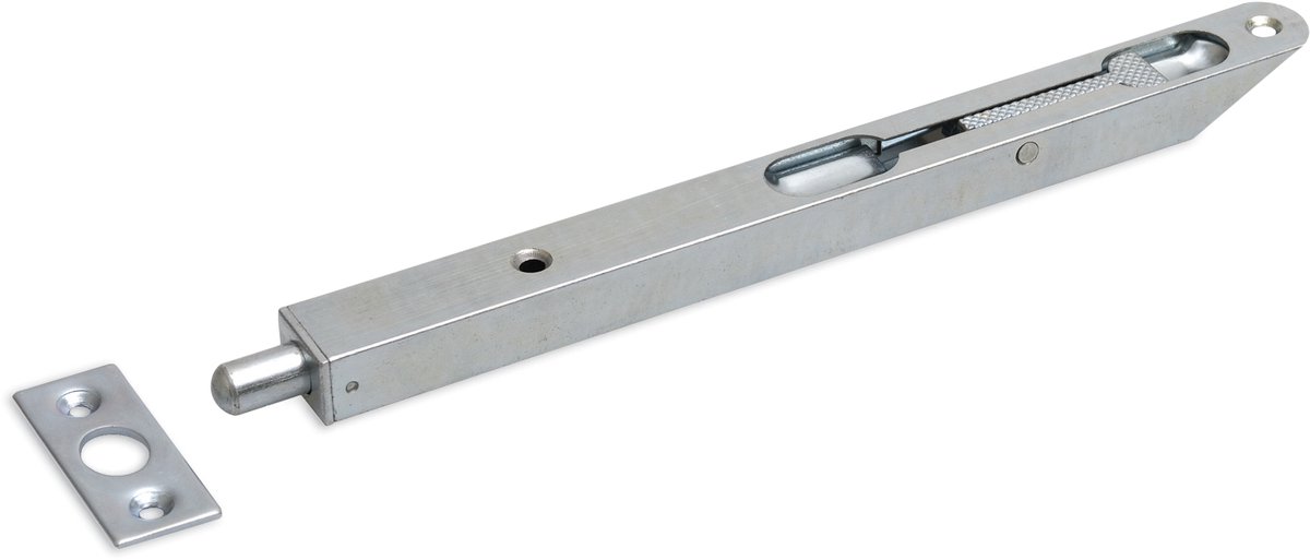 DX bascule kantschuif 600x20x15 mm - afgeschuind rond verzinkt - KSB-60020RBV